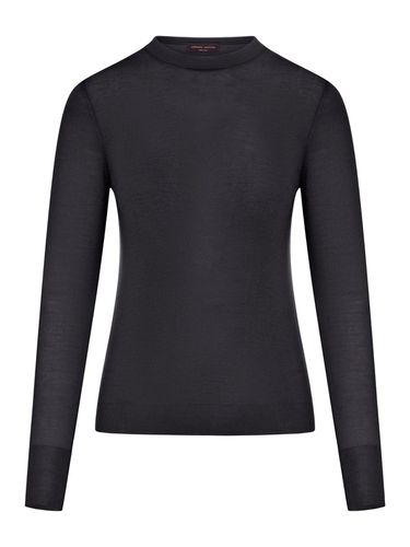 Crewneck Knit Sweater - Roberto Collina - Modalova