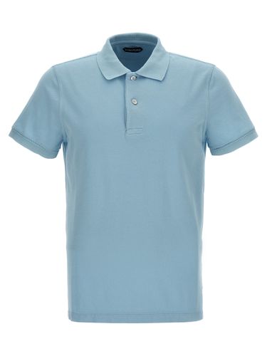 Tom Ford Piqué Cotton Polo Shirt - Tom Ford - Modalova