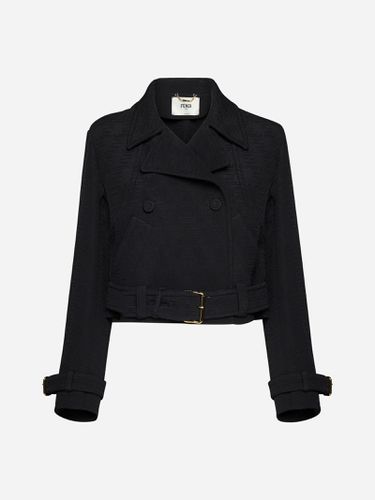 Fendi Jacket With Monogram - Fendi - Modalova