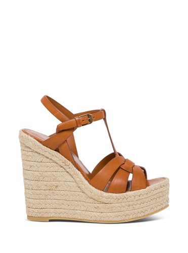 Tribute Wedge Espadrilles - Saint Laurent - Modalova