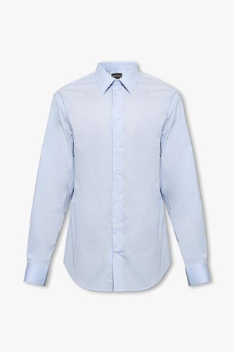 Emporio Armani Cotton Shirt - Emporio Armani - Modalova