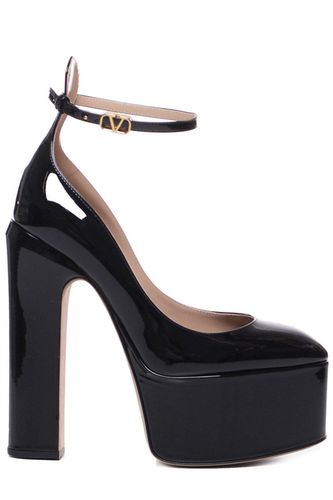 Valentino Tan-go Round Toe Platform Pumps - Valentino Garavani - Modalova