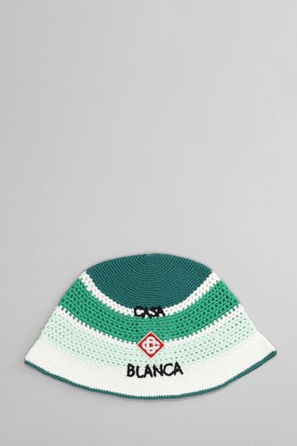 Casablanca Hats In Green Cotton - Casablanca - Modalova