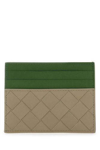 Two-tone Leather Card Holder - Bottega Veneta - Modalova