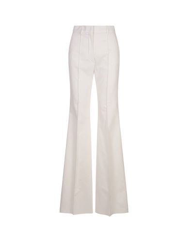 SportMax White Norcia Trousers - SportMax - Modalova