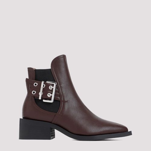 Ganni Feminine Buckle Chelsea Boots - Ganni - Modalova