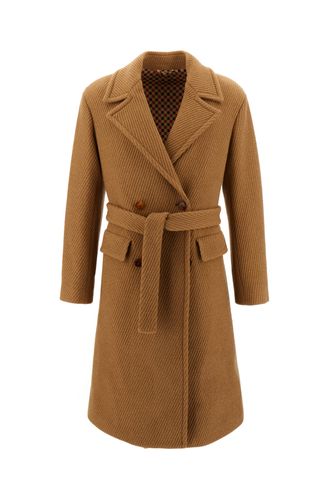 Etro Camel Wool Blend Coat - Etro - Modalova