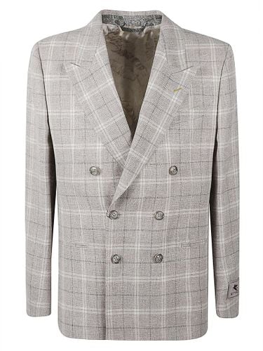 Etro Double-breasted Tartan Blazer - Etro - Modalova