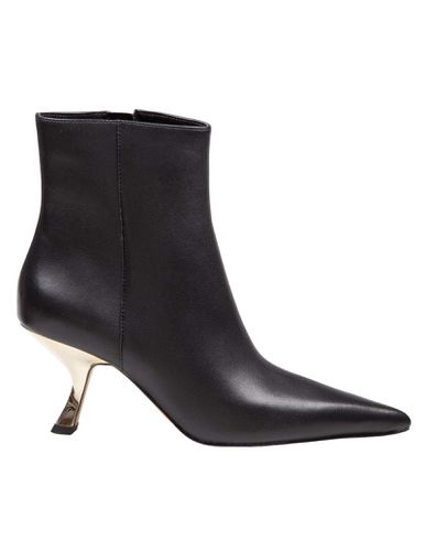 Luna Ankle Boot In Leather With Mirror Heel - Michael Kors - Modalova