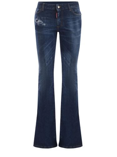 Jeans medium Waist Flare Made Of Denim - Dsquared2 - Modalova
