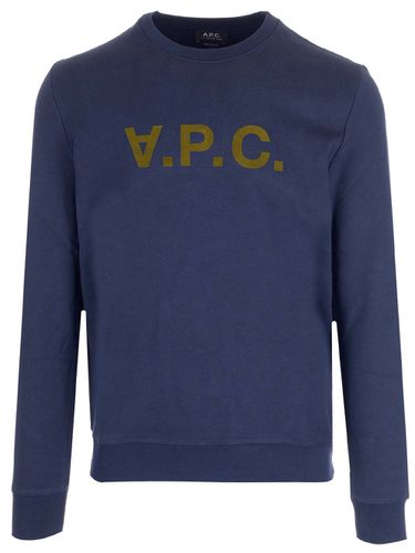 A. P.C. Sweatshirt With V. p.c Logo - A.P.C. - Modalova