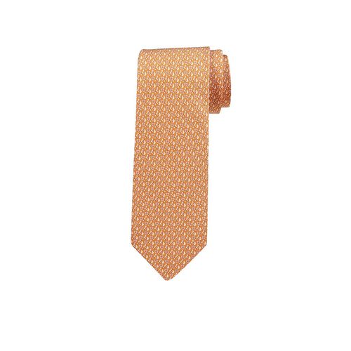 Ferragamo Equestrian Print Tie - Ferragamo - Modalova