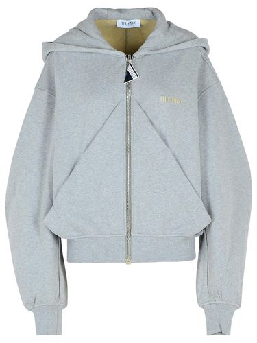 The Attico Gray Cotton Sweatshirt - The Attico - Modalova