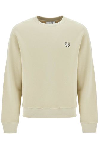 Bold Fox Head Crewneck Sweat - Maison Kitsuné - Modalova