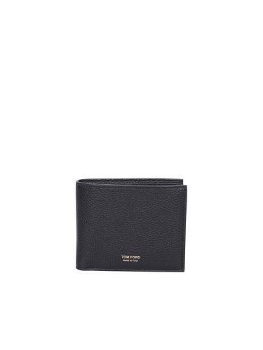 Tom Ford Bi-fold Black Wallet - Tom Ford - Modalova