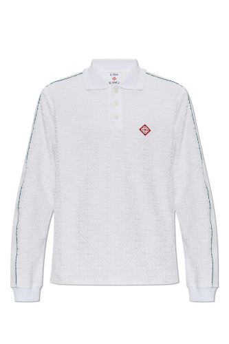 Casablanca Polo With Logo - Casablanca - Modalova