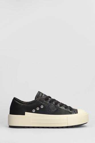 Paris Haute Low Sneakers In Leather - Philippe Model - Modalova