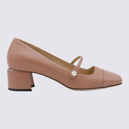 Ballet Pink Leather Elisa Pumps - Jimmy Choo - Modalova