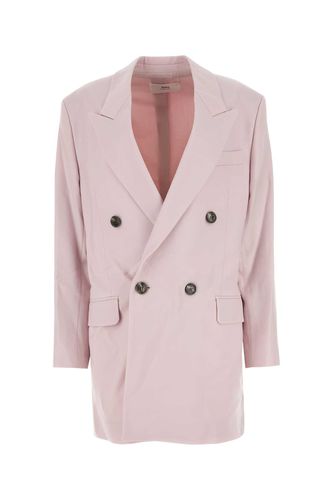Light Pink Wool Oversize Blazer - Ami Alexandre Mattiussi - Modalova
