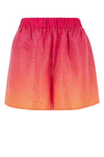 Embellished Taffeta Shorts - self-portrait - Modalova