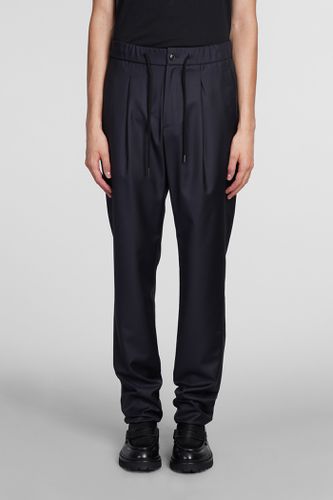 Giorgio Armani Pants In Blue Wool - Giorgio Armani - Modalova