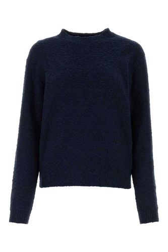 Dark Blue Cotton Blend Sweater - Maison Margiela - Modalova