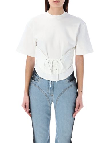 Mugler Corseted T-shirt - Mugler - Modalova