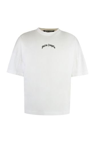 Palm Angels Logo Print T-shirt - Palm Angels - Modalova