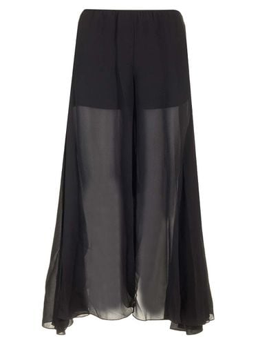 Flowing Silk Georgette Trousers - Chloé - Modalova