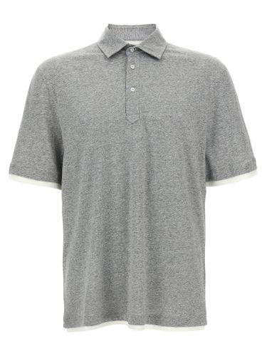 Layered Polo Shirt - Brunello Cucinelli - Modalova