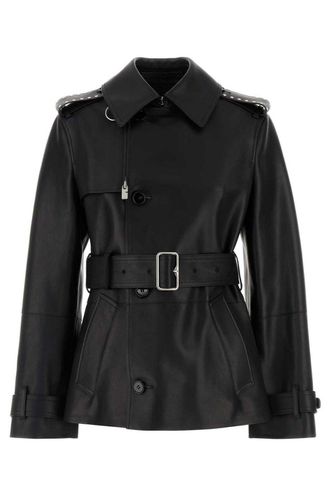 Belted Collared Trench Jacket - Burberry - Modalova