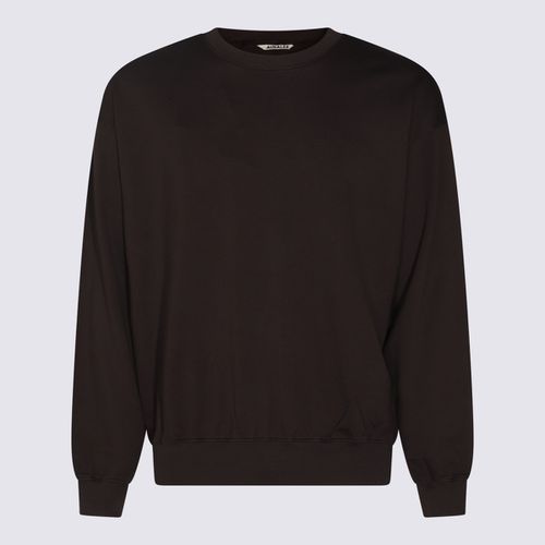 Dark Brown Cotton Sweatshirt - Auralee - Modalova