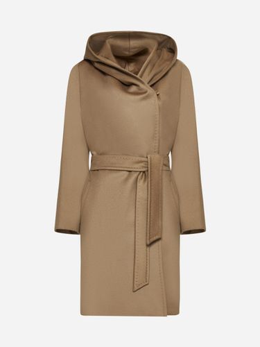 Newmang Hooded Wool Coat - Max Mara Studio - Modalova