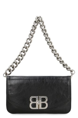 Flap Bb Soft Leather Crossbody Bag - Balenciaga - Modalova