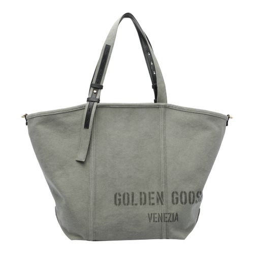 Ew Canvas Shopping Bag - Golden Goose - Modalova