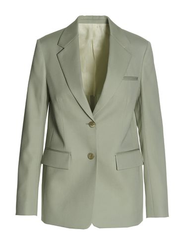 Wool Single Breast Blazer Jacket - Lanvin - Modalova