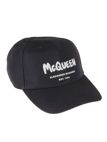 Mcqueen Print Baseball Cap - Alexander McQueen - Modalova