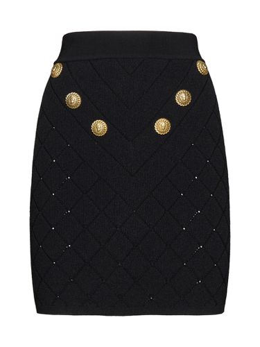 Balmain 6-button Knit Skirt - Balmain - Modalova