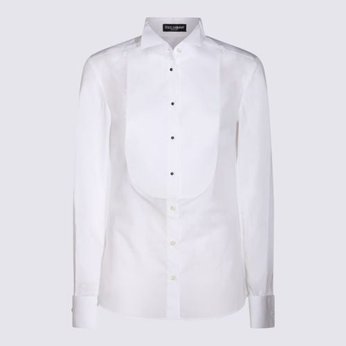 Dolce & Gabbana White Cotton Shirt - Dolce & Gabbana - Modalova