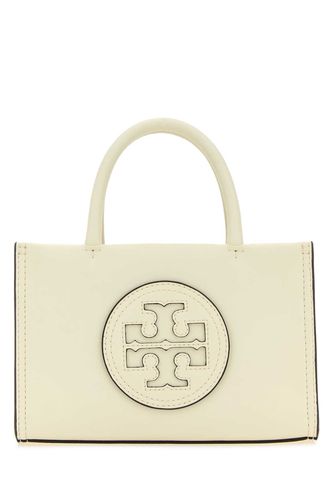 Ivory Leather Mini Ella Bio Handbag - Tory Burch - Modalova