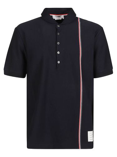 Thom Browne Cotton Knit Polo Shirt - Thom Browne - Modalova