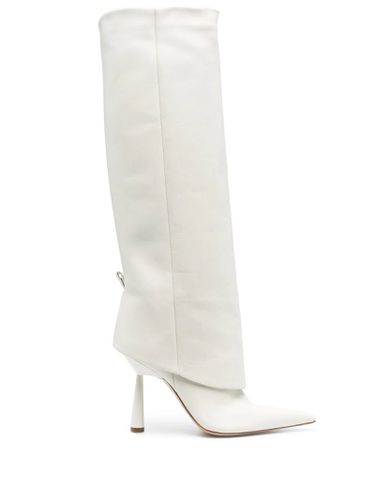 Rosie Calf Leather Boots - GIA BORGHINI - Modalova