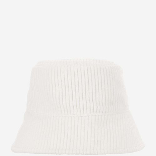 Jil Sander Cotton Velvet Bucket Hat - Jil Sander - Modalova