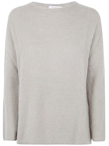 Nausicaa Alpaca Wool Long Sleeves Boat Neck - Antonelli - Modalova