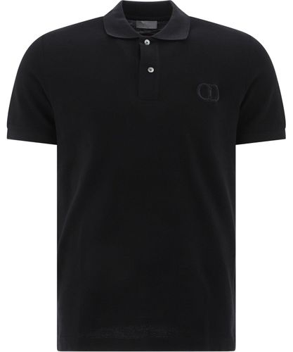 Logo Embroidered Polo Shirt - Christian Dior - Modalova