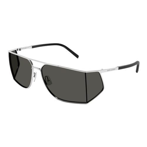 Sl 750-002silver - Saint Laurent Eyewear - Modalova