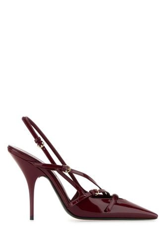 Miu Miu Tyrian Purple Leather Pumps - Miu Miu - Modalova