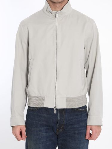 Burberry Bomber Jacket With Logo - Burberry - Modalova