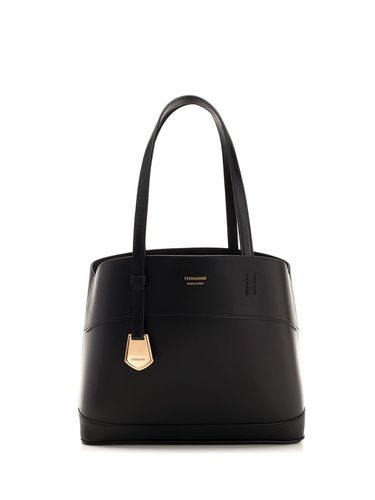 Ferragamo charming Small Tote Bag - Ferragamo - Modalova