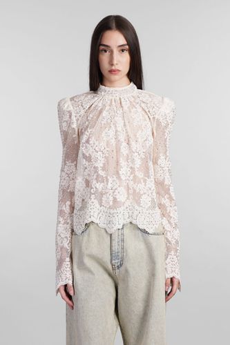 Self-portrait Embellished Lace Top - self-portrait - Modalova